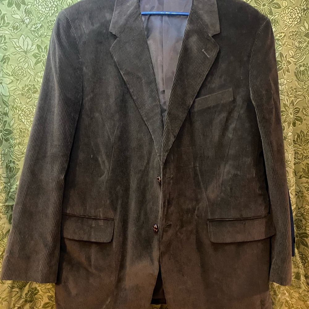 Fantastic Mr. Fox-esque Brown Corduroy Blazer